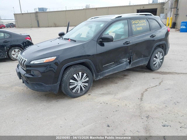 Продажа на аукционе авто 2016 Jeep Cherokee Sport, vin: 1C4PJMAB0GW366003, номер лота: 20250095