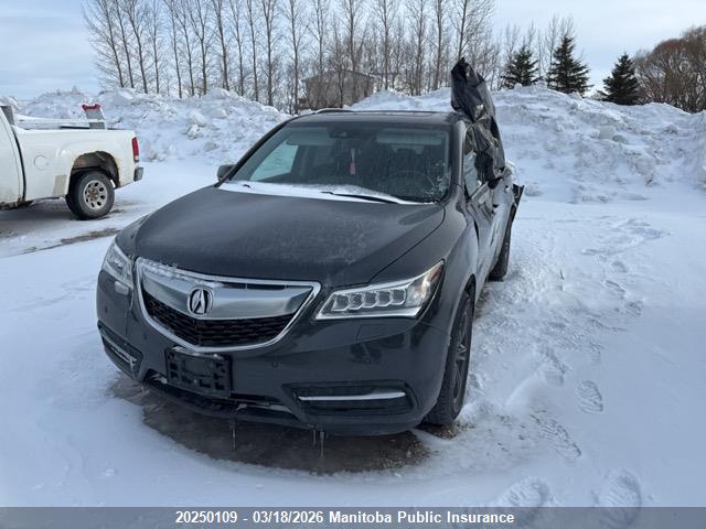 Aukcja sprzedaży 2016 Acura Mdx Elite, vin: 5FRYD4H84GB504988, numer aukcji: 20250109