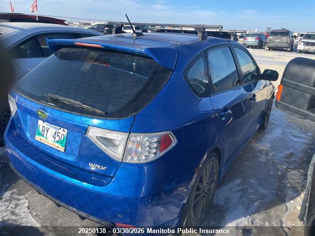 Aukcja sprzedaży 2009 Subaru Impreza Wrx 265, vin: JF1GH76689G820302, numer aukcji: 20250138
