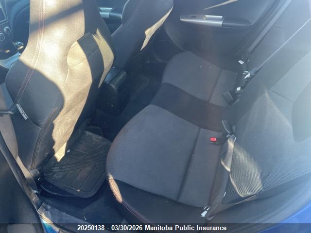 Aukcja sprzedaży 2009 Subaru Impreza Wrx 265, vin: JF1GH76689G820302, numer aukcji: 20250138