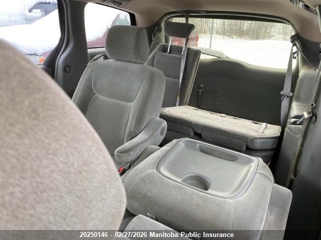 20250146 :رقم المزاد ، 5TDZK29C78S113432 vin ، 2008 Toyota Sienna Ce V6 مزاد بيع