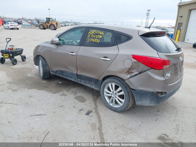 Продажа на аукционе авто 2010 Hyundai Tucson Limited, vin: KM8JUCACXAU046931, номер лота: 20250166