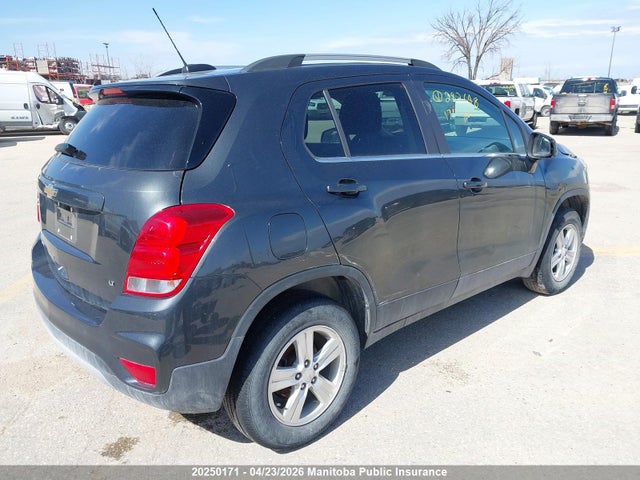 2017 Chevrolet Trax Lt მანქანა იყიდება აუქციონზე, vin: 3GNCJPSB2HL282648, აუქციონის ნომერი: 20250171
