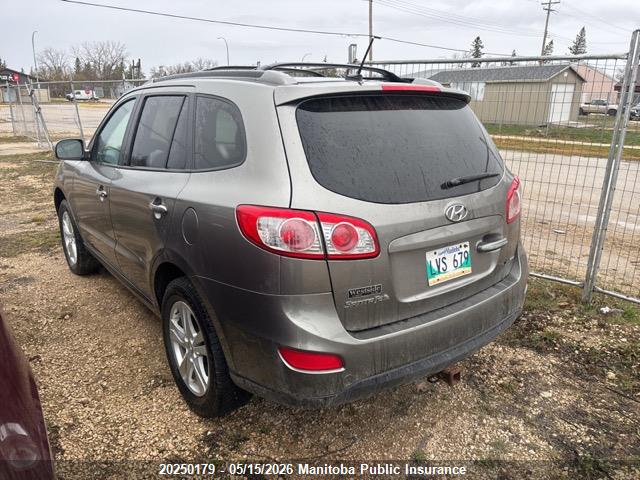 20250179 :رقم المزاد ، 5XYZHDAG2CG137264 vin ، 2012 Hyundai Santa Fe Limited مزاد بيع