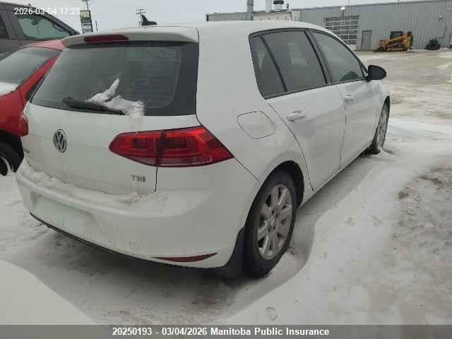3VW217AU3FM005549 Volkswagen Golf 1.8 Tsi