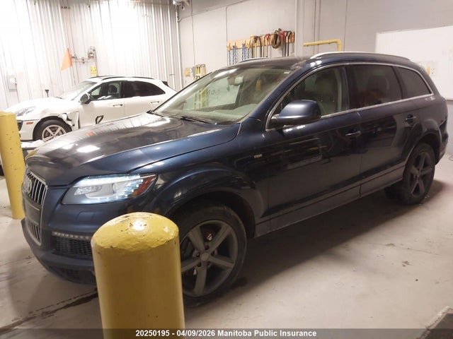 20250195 :رقم المزاد ، WA1WMCFEXFD002661 vin ، 2015 Audi Q7 V6 Tdi مزاد بيع