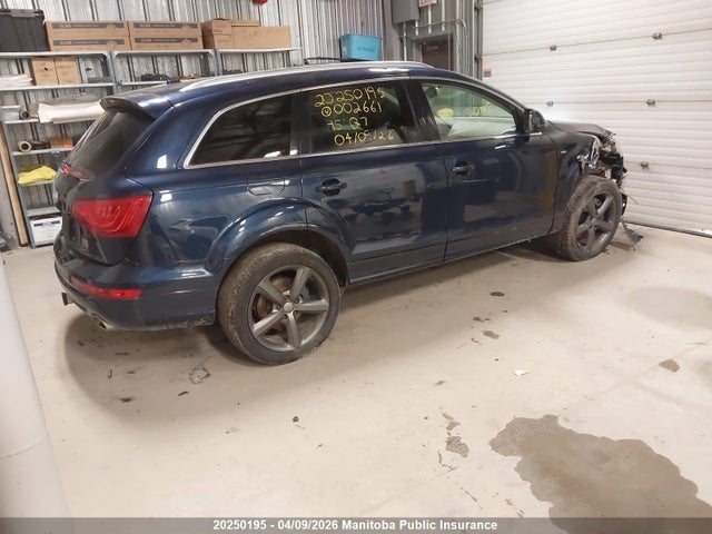 20250195 :رقم المزاد ، WA1WMCFEXFD002661 vin ، 2015 Audi Q7 V6 Tdi مزاد بيع