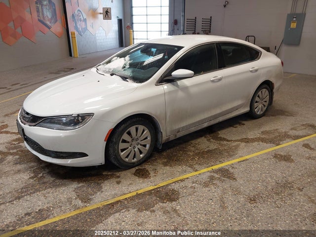 2016 Chrysler 200 Lx მანქანა იყიდება აუქციონზე, vin: 1C3CCCFB0GN183304, აუქციონის ნომერი: 20250212