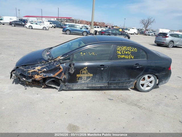 Aukcja sprzedaży 2006 Honda Civic Lx, vin: 2HGFA16586H014654, numer aukcji: 20250220