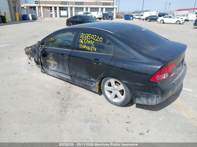 Aukcja sprzedaży 2006 Honda Civic Lx, vin: 2HGFA16586H014654, numer aukcji: 20250220