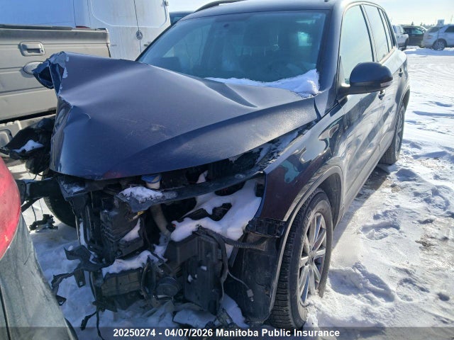 20250274 :رقم المزاد ، WVGBV7AX3CW561739 vin ، 2012 Volkswagen Tiguan 2.0 Tsi مزاد بيع