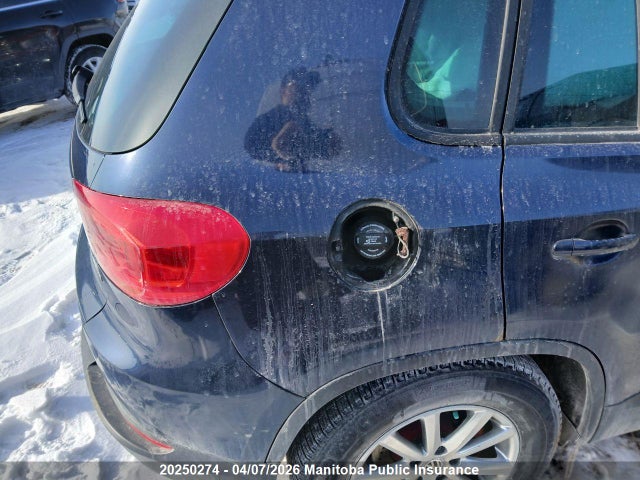 20250274 :رقم المزاد ، WVGBV7AX3CW561739 vin ، 2012 Volkswagen Tiguan 2.0 Tsi مزاد بيع