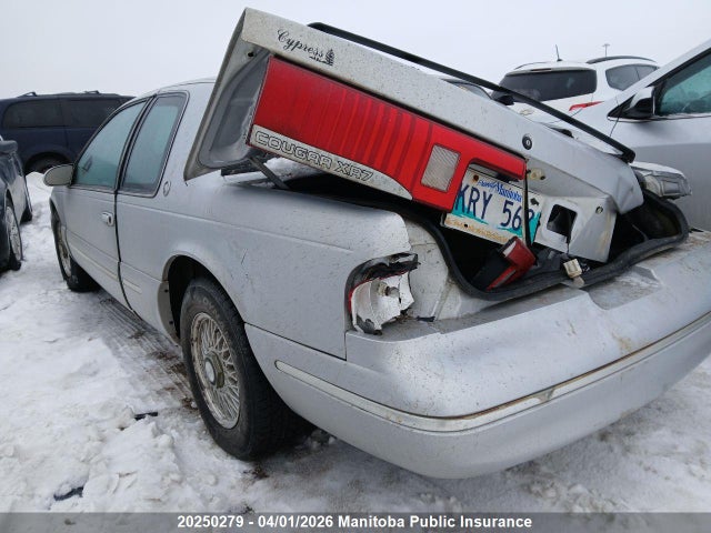 1996 Mercury Cougar Xr7 მანქანა იყიდება აუქციონზე, vin: 1MELM62W1TH630281, აუქციონის ნომერი: 20250279