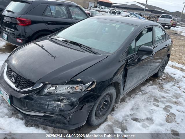 Aukcja sprzedaży 2015 Honda Civic Lx, vin: 2HGFB2E46FH026975, numer aukcji: 20250294