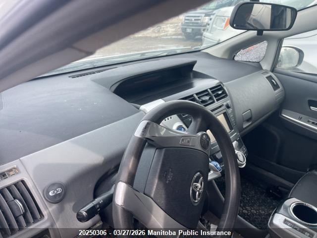 20250306 :رقم المزاد ، JTDZN3EU1C3044209 vin ، 2012 Toyota Prius V مزاد بيع
