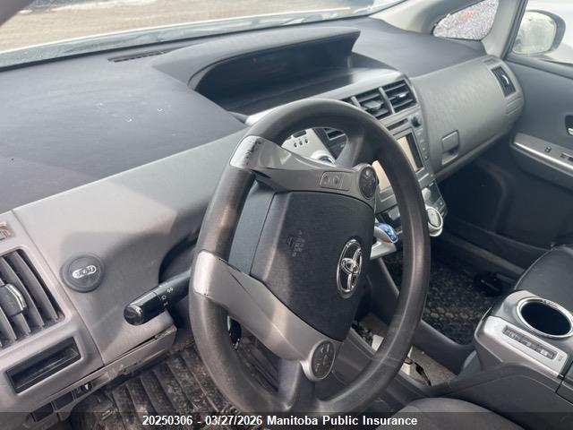 20250306 :رقم المزاد ، JTDZN3EU1C3044209 vin ، 2012 Toyota Prius V مزاد بيع