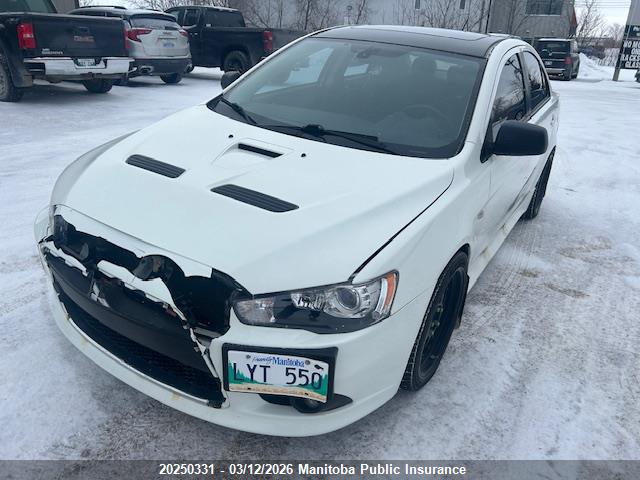 Продаж на аукціоні авто 2012 Mitsubishi Lancer Ralliart, vin: JA32V6FV2CU603950, номер лоту: 20250331