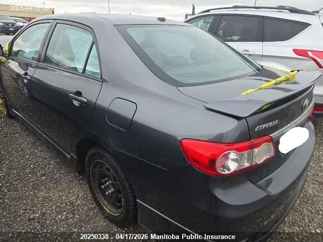 2011 Toyota Corolla S მანქანა იყიდება აუქციონზე, vin: 2T1BU4EE4BC536340, აუქციონის ნომერი: 20250338