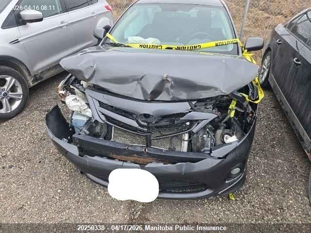 2011 Toyota Corolla S მანქანა იყიდება აუქციონზე, vin: 2T1BU4EE4BC536340, აუქციონის ნომერი: 20250338