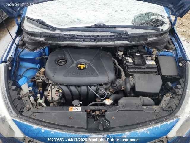 20250353 :رقم المزاد ، KNAFX4A64E5058720 vin ، 2014 Kia Forte Lx مزاد بيع