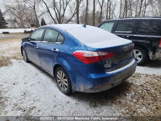 20250353 :رقم المزاد ، KNAFX4A64E5058720 vin ، 2014 Kia Forte Lx مزاد بيع