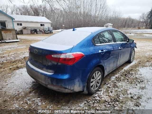 20250353 :رقم المزاد ، KNAFX4A64E5058720 vin ، 2014 Kia Forte Lx مزاد بيع