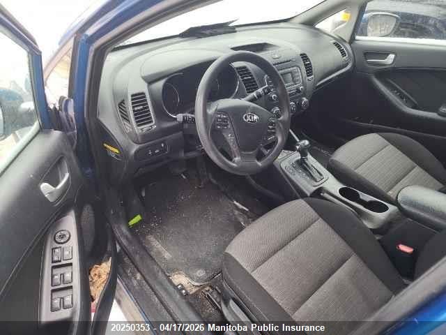 20250353 :رقم المزاد ، KNAFX4A64E5058720 vin ، 2014 Kia Forte Lx مزاد بيع
