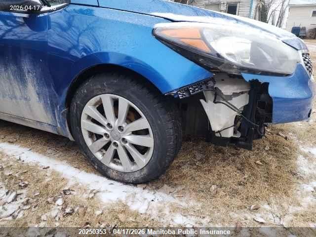 20250353 :رقم المزاد ، KNAFX4A64E5058720 vin ، 2014 Kia Forte Lx مزاد بيع