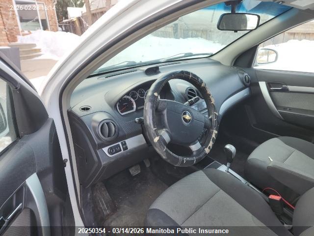Продаж на аукціоні авто 2011 Chevrolet Aveo Lt, vin: 3G1TC6DG6BL107261, номер лоту: 20250354