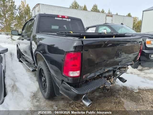 2018 Dodge Ram 1500 St Crew Cab მანქანა იყიდება აუქციონზე, vin: 1C6RR7KT4JS302840, აუქციონის ნომერი: 20250385