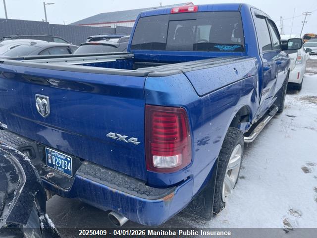 Aukcja sprzedaży 2015 Dodge Ram 1500 Sport Crew Cab, vin: 1C6RR7MT9FS644059, numer aukcji: 20250409