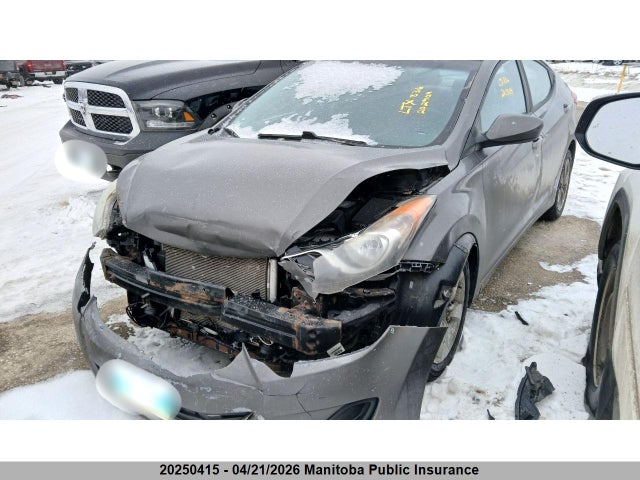 Продаж на аукціоні авто 2013 Hyundai Elantra Gl, vin: 5NPDH4AE5DH202904, номер лоту: 20250415
