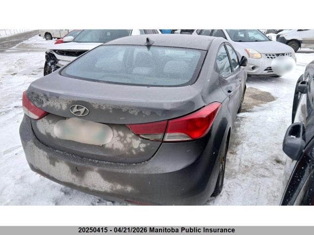 Продаж на аукціоні авто 2013 Hyundai Elantra Gl, vin: 5NPDH4AE5DH202904, номер лоту: 20250415