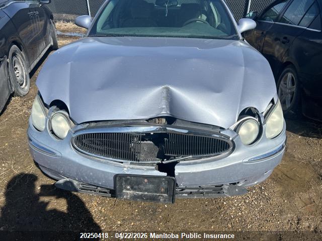 2006 Buick Allure Cxl მანქანა იყიდება აუქციონზე, vin: 2G4WJ582261272567, აუქციონის ნომერი: 20250418