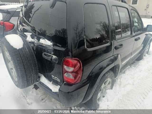 20250423 :رقم المزاد ، 1J4GL58K76W248545 vin ، 2006 Jeep Liberty Limited مزاد بيع