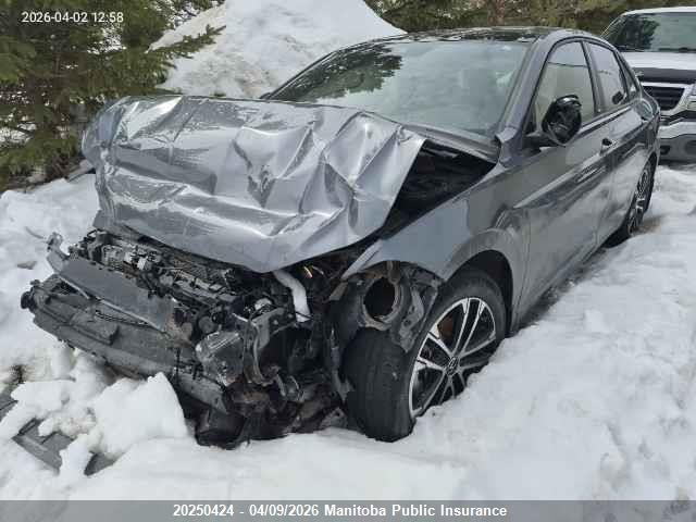 Aukcja sprzedaży 2024 Volkswagen Jetta Comfortline 1.5 Tsi, vin: 3VWSM7BU7RM010098, numer aukcji: 20250424