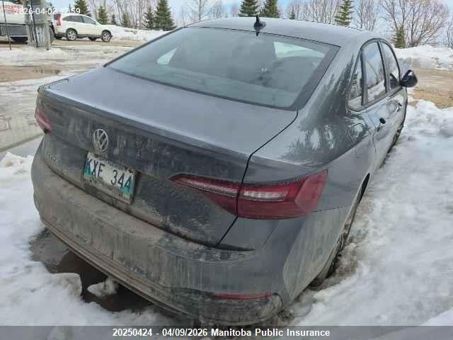Aukcja sprzedaży 2024 Volkswagen Jetta Comfortline 1.5 Tsi, vin: 3VWSM7BU7RM010098, numer aukcji: 20250424
