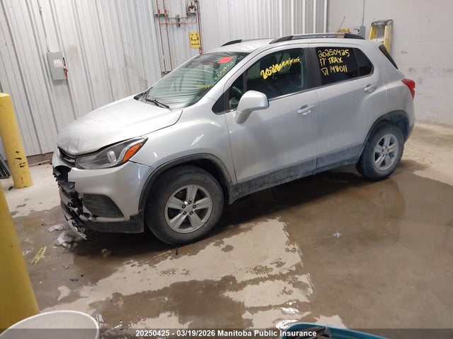 3GNCJPSB9HL148011 Chevrolet Trax Lt