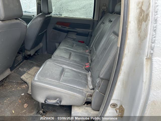 Aukcja sprzedaży 2006 Dodge Ram 2500 Laramie Mega Cab, vin: 3D7KS29C96G168113, numer aukcji: 20250436