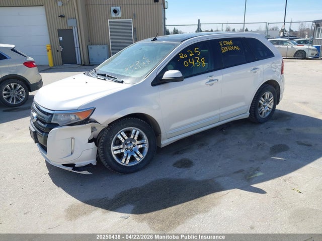 2011 Ford Edge Sport მანქანა იყიდება აუქციონზე, vin: 2FMDK4AK5BBB30646, აუქციონის ნომერი: 20250438