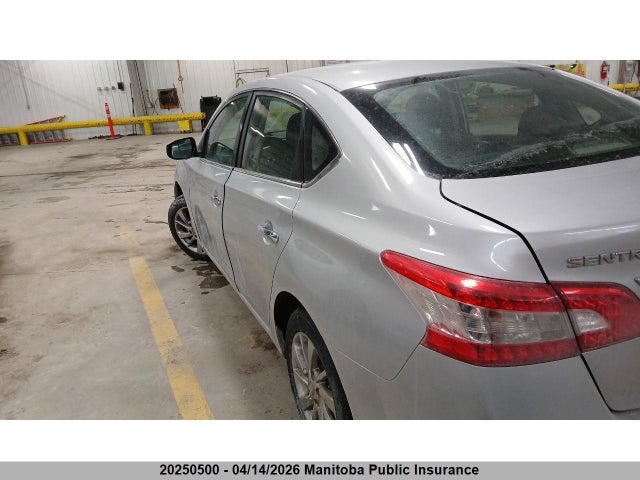 2015 Nissan Sentra 1.8 S მანქანა იყიდება აუქციონზე, vin: 3N1AB7AP7FL629997, აუქციონის ნომერი: 20250500