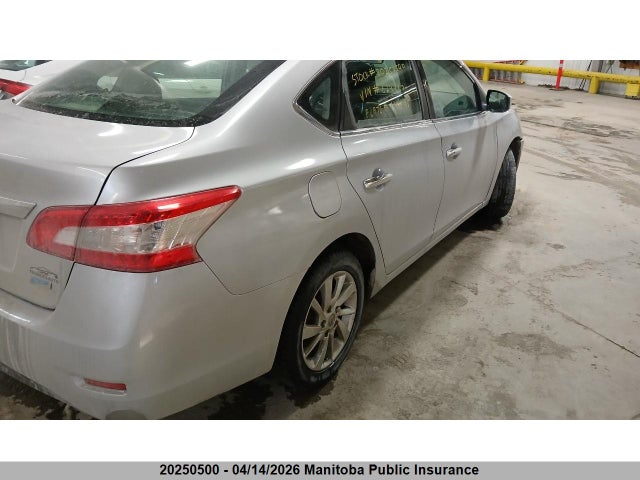 2015 Nissan Sentra 1.8 S მანქანა იყიდება აუქციონზე, vin: 3N1AB7AP7FL629997, აუქციონის ნომერი: 20250500