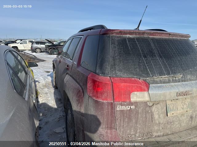Продажа на аукционе авто 2010 Gmc Terrain Sle, vin: 2CTFLEEW9A6328493, номер лота: 20250551
