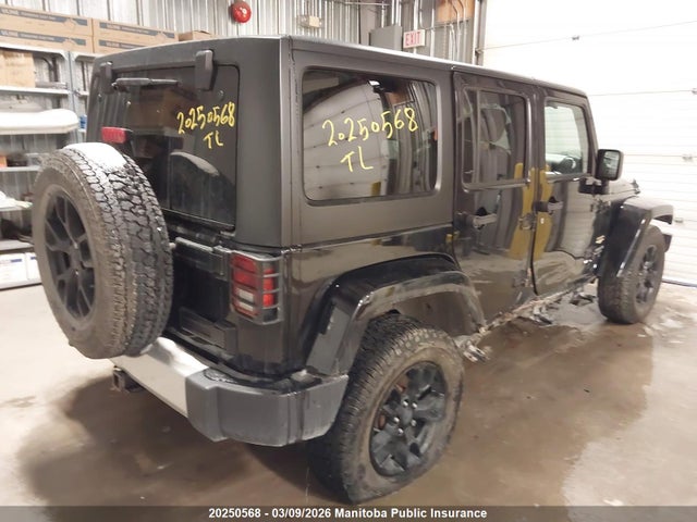 Продажа на аукционе авто 2015 Jeep Wrangler Unlimited Sahara, vin: 1C4BJWEG5FL514948, номер лота: 20250568