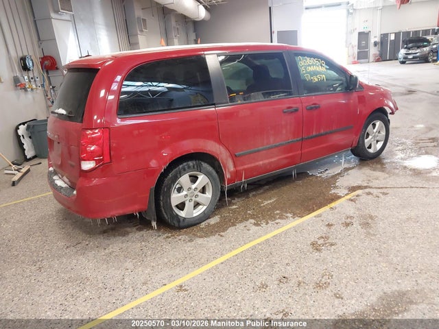 20250570 :رقم المزاد ، 2C4RDGBG4FR736579 vin ، 2015 Dodge Grand Caravan Se مزاد بيع