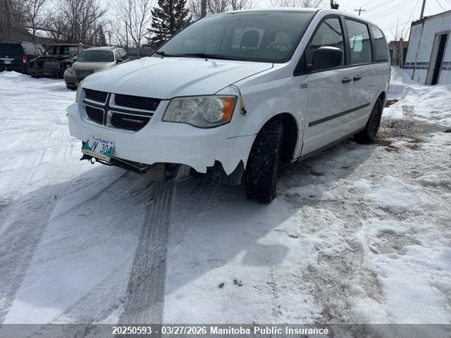 20250593 :رقم المزاد ، 2C4RDGBG3ER206859 vin ، 2014 Dodge Grand Caravan Se مزاد بيع
