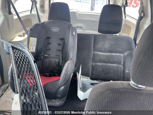 20250593 :رقم المزاد ، 2C4RDGBG3ER206859 vin ، 2014 Dodge Grand Caravan Se مزاد بيع