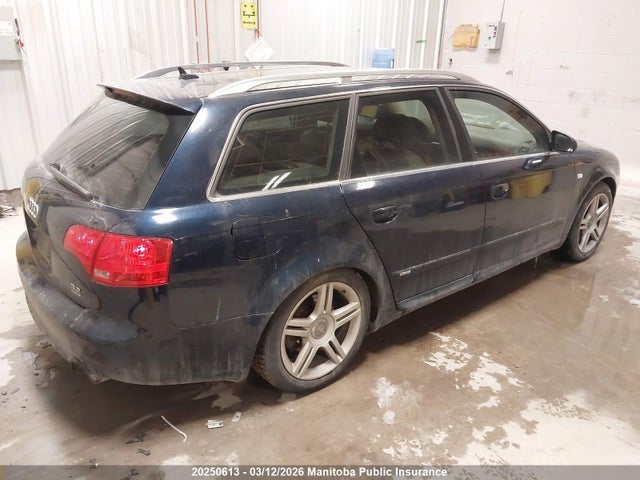 2008 Audi A4 3.2 Quattro მანქანა იყიდება აუქციონზე, vin: WAUKH68E58A130332, აუქციონის ნომერი: 20250613