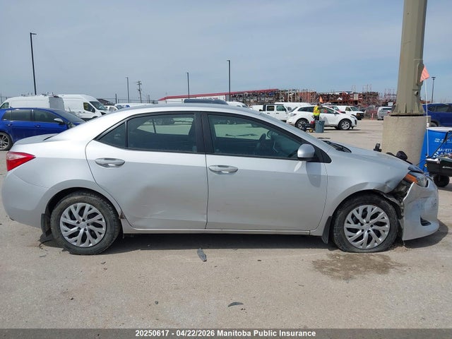 20250617 :رقم المزاد ، 2T1BURHEXJC995010 vin ، 2018 Toyota Corolla Le مزاد بيع