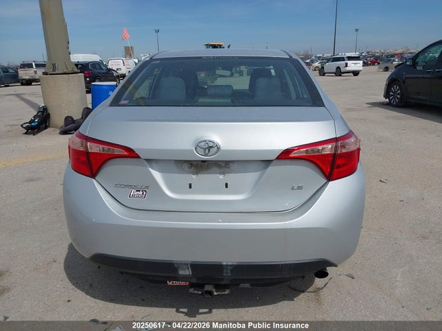 20250617 :رقم المزاد ، 2T1BURHEXJC995010 vin ، 2018 Toyota Corolla Le مزاد بيع
